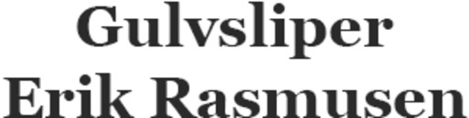 Gulvsliper Erik Rasmussen