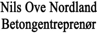 Nils Ove Nordland Betongentreprenør