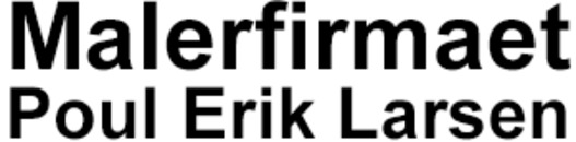 Malerfirmaet Poul Erik Larsen logo