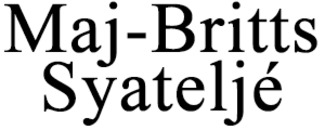 Maj-Britts Syateljé logo