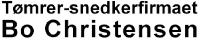 Tømrer-snedkerfirmaet Bo Christensen logo