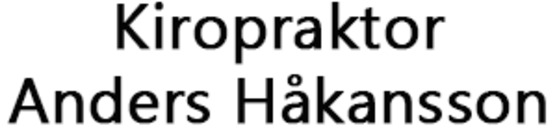 Kiropraktor Anders Håkansson logo