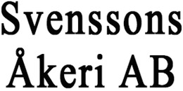 Svenssons Åkeri AB