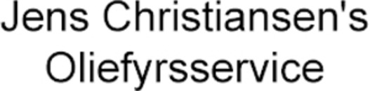 Jens Christiansen's Oliefyrsservice logo