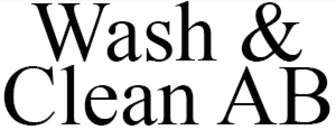 Wash & Clean AB