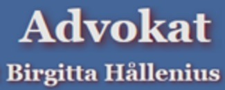 Advokat Birgitta Hållenius logo