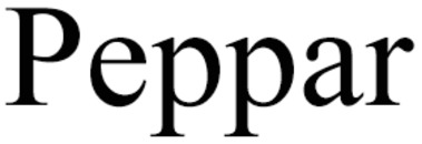 Peppar