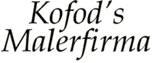 Kofod's Malerfirma