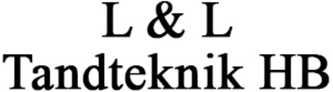 L & L Tandteknik HB logo