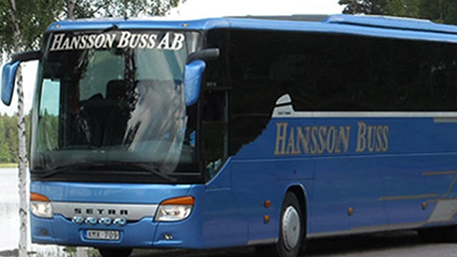 Hansson Buss AB Linjetrafik, expressbussar, Falun - 1
