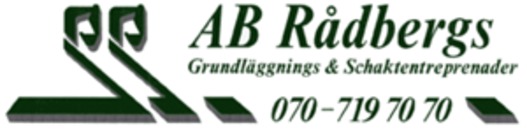 Rådbergs Grundläggnings & Schaktentreprenader, AB