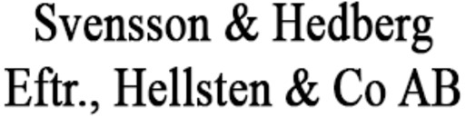 Svensson & Hedberg Eftr., Hellsten & Co AB