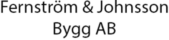 Fernström & Johnsson Bygg AB