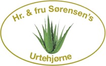 Hr. & Fru Sørensens Urtehjørne logo