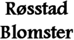 Røsstad Blomster AS logo