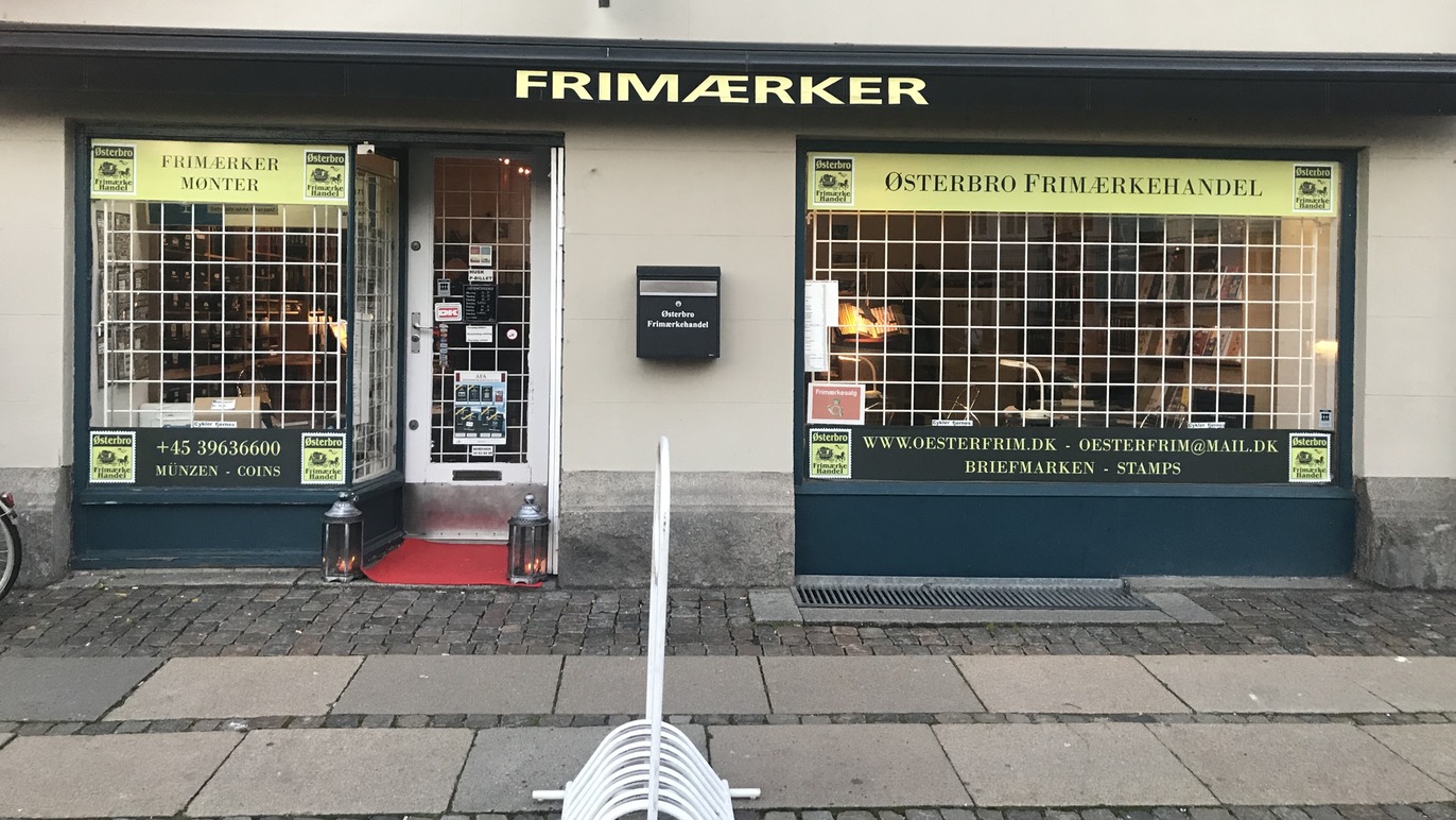 Østerbro Frimærkehandel Frimærkeforretning, møntforretning, København - 6