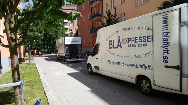 Blå Expressen AB Flyttfirma, Solna - 1