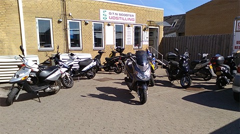 DTN Scooter Motorcykelforhandler, Kalundborg - 1