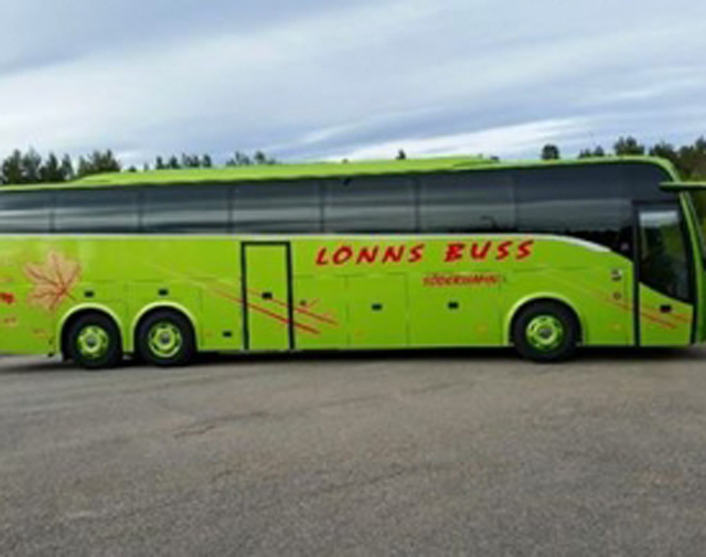 Lönns Buss AB, L-G Linjetrafik, expressbussar, Söderhamn - 1
