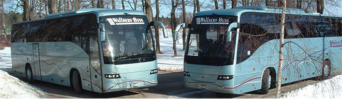 Wallners Buss AB Linjetrafik, expressbussar, Gävle - 1
