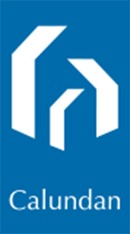 Ejendomsmæglerfirmaet Calundan logo