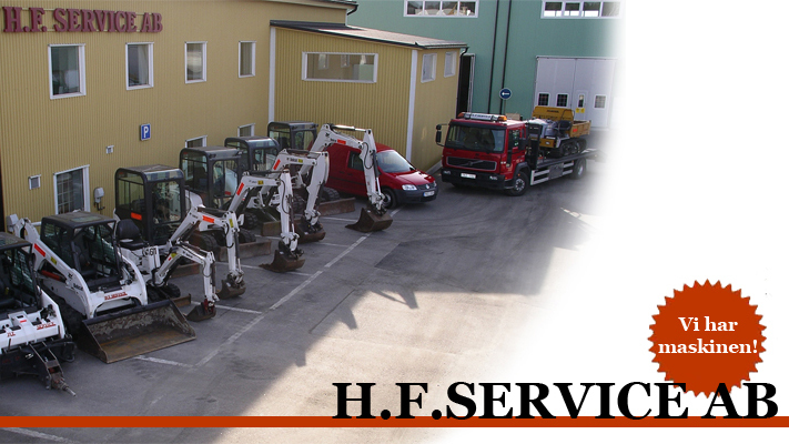 HF Service Högberg AB Uthyrning av Byggmaskiner, arbetsmaskiner, Järfälla - 2