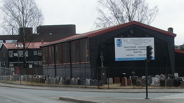 Steinskulptur Gravmonument, Oslo - 1
