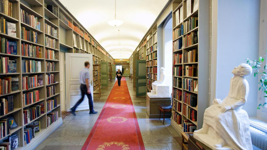 Svenska Akademien Bibliotek, arkiv, läsrum, Stockholm - 2
