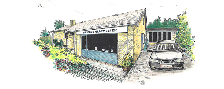 Glarmestre & A/S, Birkerød | firma | krak.dk