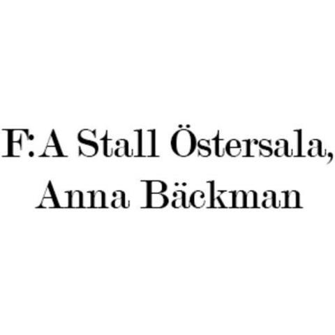 F:A Stall Östersala, Anna Bäckman logo