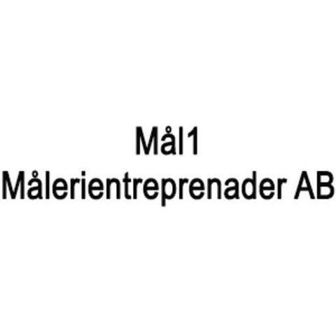 Mål1 Målerientreprenader AB