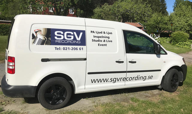 SGV Recording Service AB Radioreklam, radioproduktion, radioInspelning, Västerås - 1