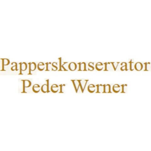 Papperskonservator Peder Werner