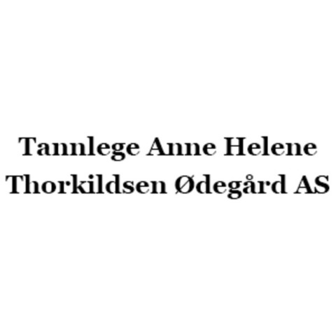 Tannlege Anne Helene Thorkildsen Ødegård AS