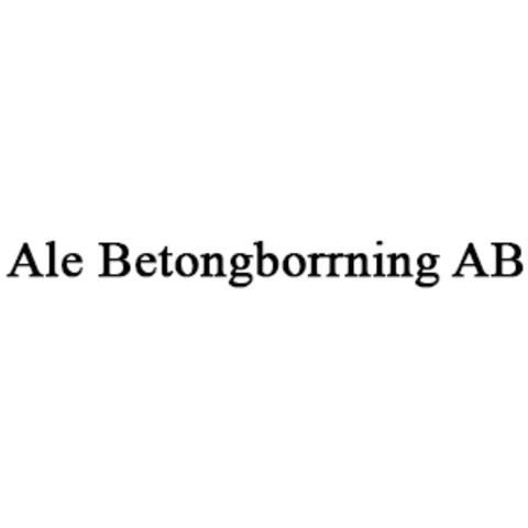 Ale Betongborrning AB logo