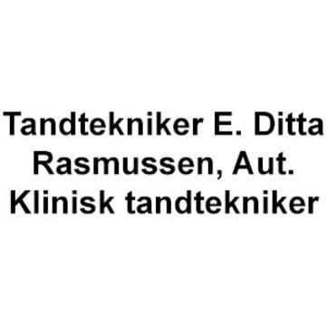Tandtekniker E. Ditta Rasmussen og Aut. Klinisk tandtekniker Juliet Sørensen logo