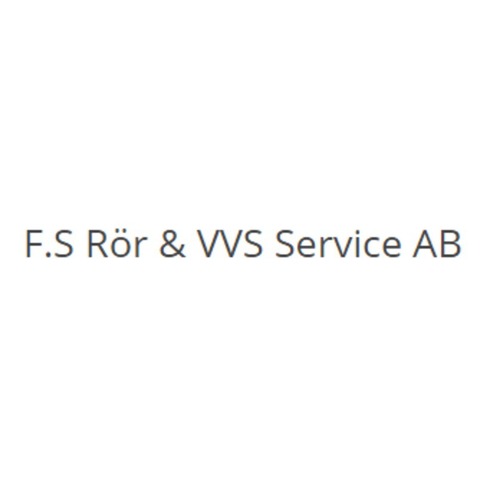 F.S Rör & VVS Service AB logo