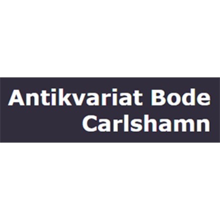 Antikvariat Bode Carlshamn logo
