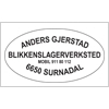 Anders Gjerstad Blikkenslagerverksted logo