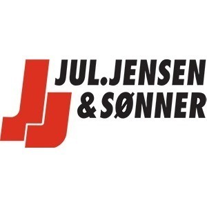 Jul. Jensen & Sønner v/Mogens Nøddelund logo