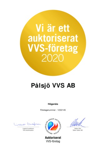 Pålsjö Vvs, AB VVS, Höganäs - 2