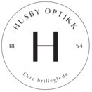 Husby Optikk logo