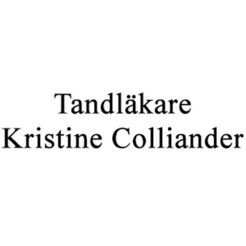 Tandläkare Kristine Colliander
