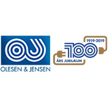 El-firmaet Olesen & Jensen A/S logo
