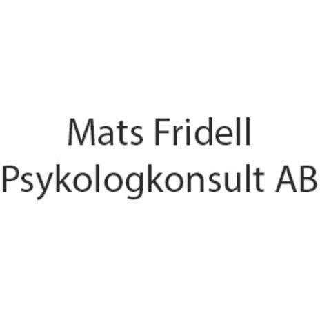 Mats Fridell Psykologkonsult AB