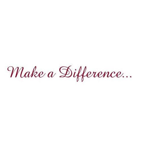 Make a Difference...