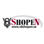V 8 Shopen i Karlstad AB logo