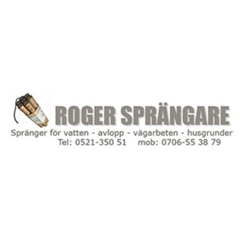 Roger Sprängare logo