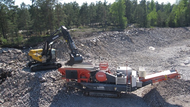 Ekstrands Jord & Grus AB Sand, grus, singel, makadam, Mönsterås - 1