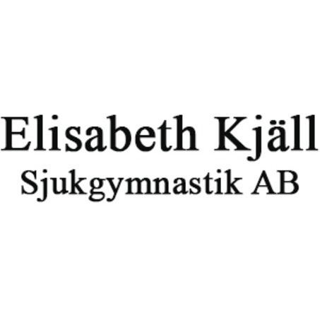 Elisabeth Kjäll Sjukgymnastik